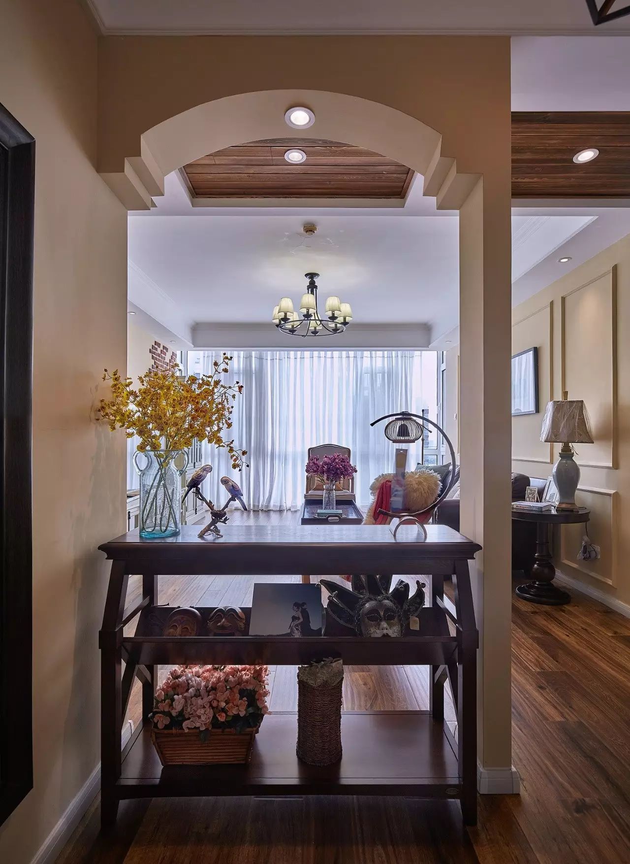 天津海逸长洲美式混搭风设计 | 金色的麦浪，轻柔的话语-19