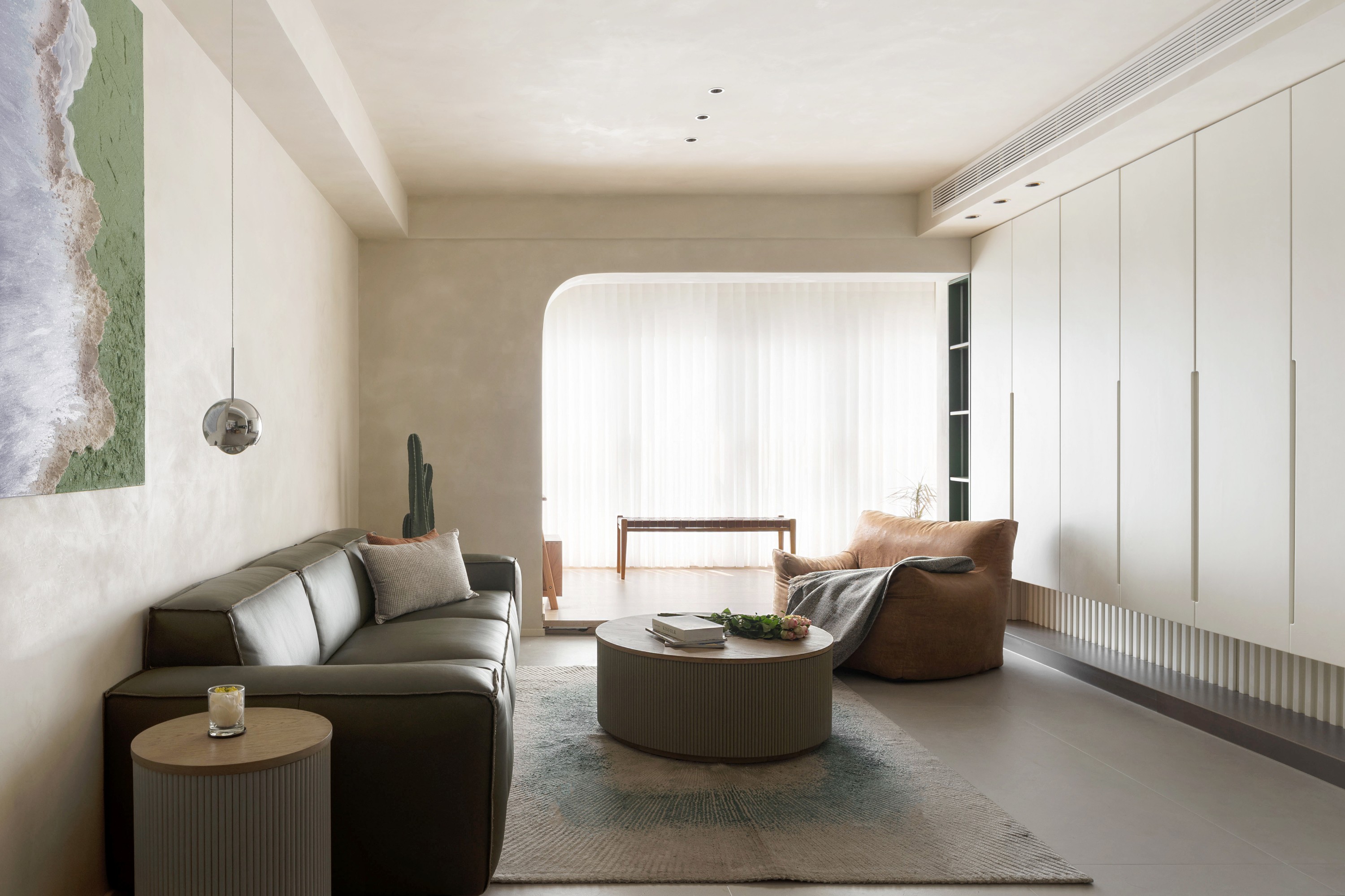 125㎡现代简约风家居设计-5