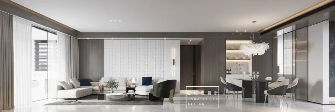 现代简约风，深圳润府三期艺术住宅-10