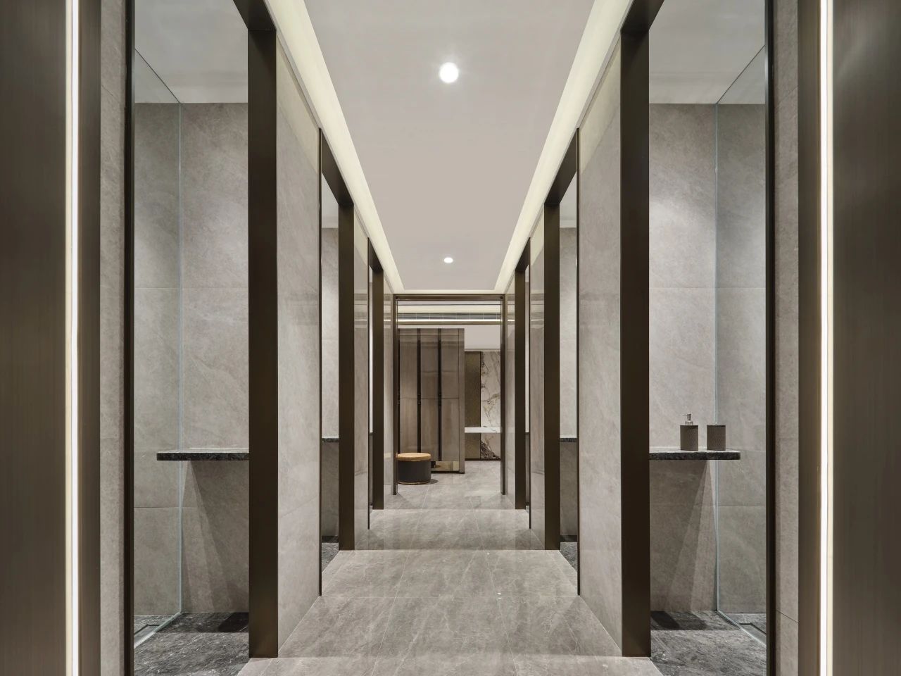 杭州滨江锦尚和品府会所入户大堂丨中国杭州丨ICDL 郑仕樑室内设计-45