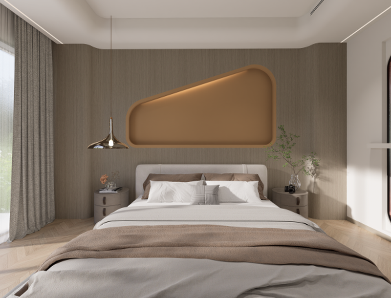 莫兰迪春日暖阳，演绎高级单色空间-14