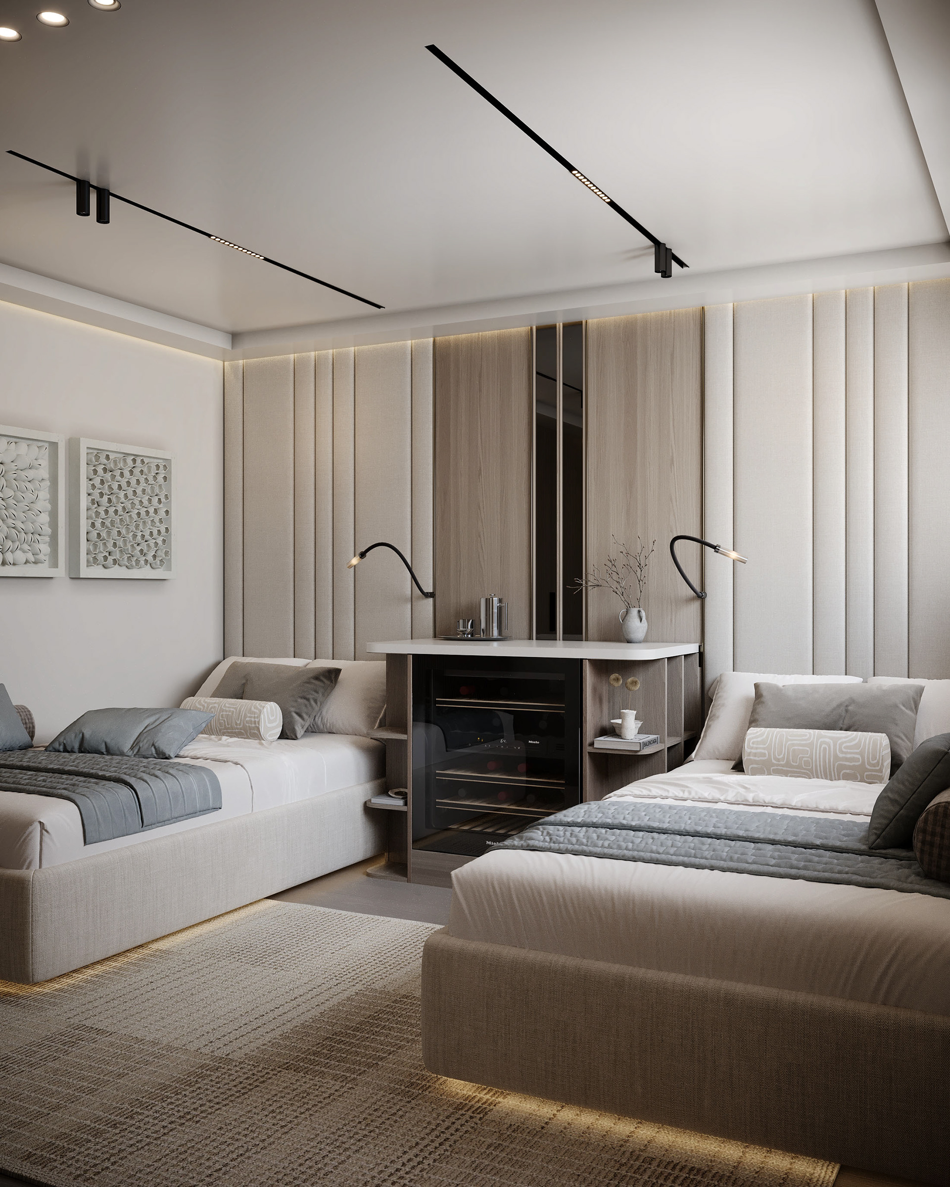 游艇卧室设计丨埃及丨Amina El  kholy-1