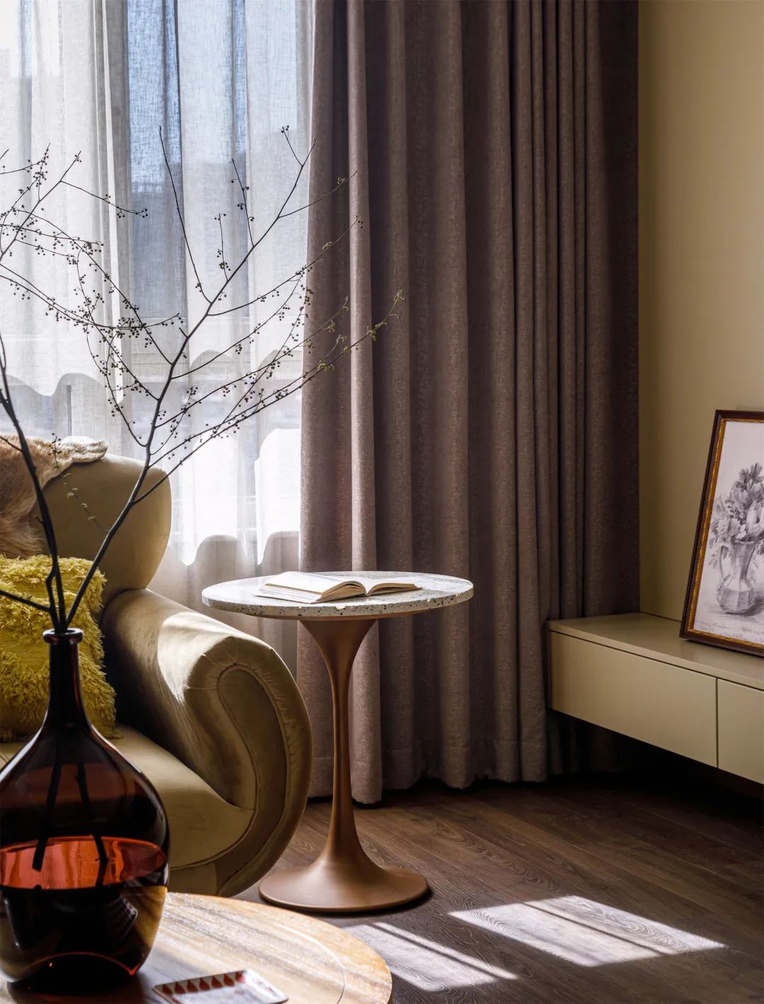 复古混搭三居丨中国北京丨诃子-29