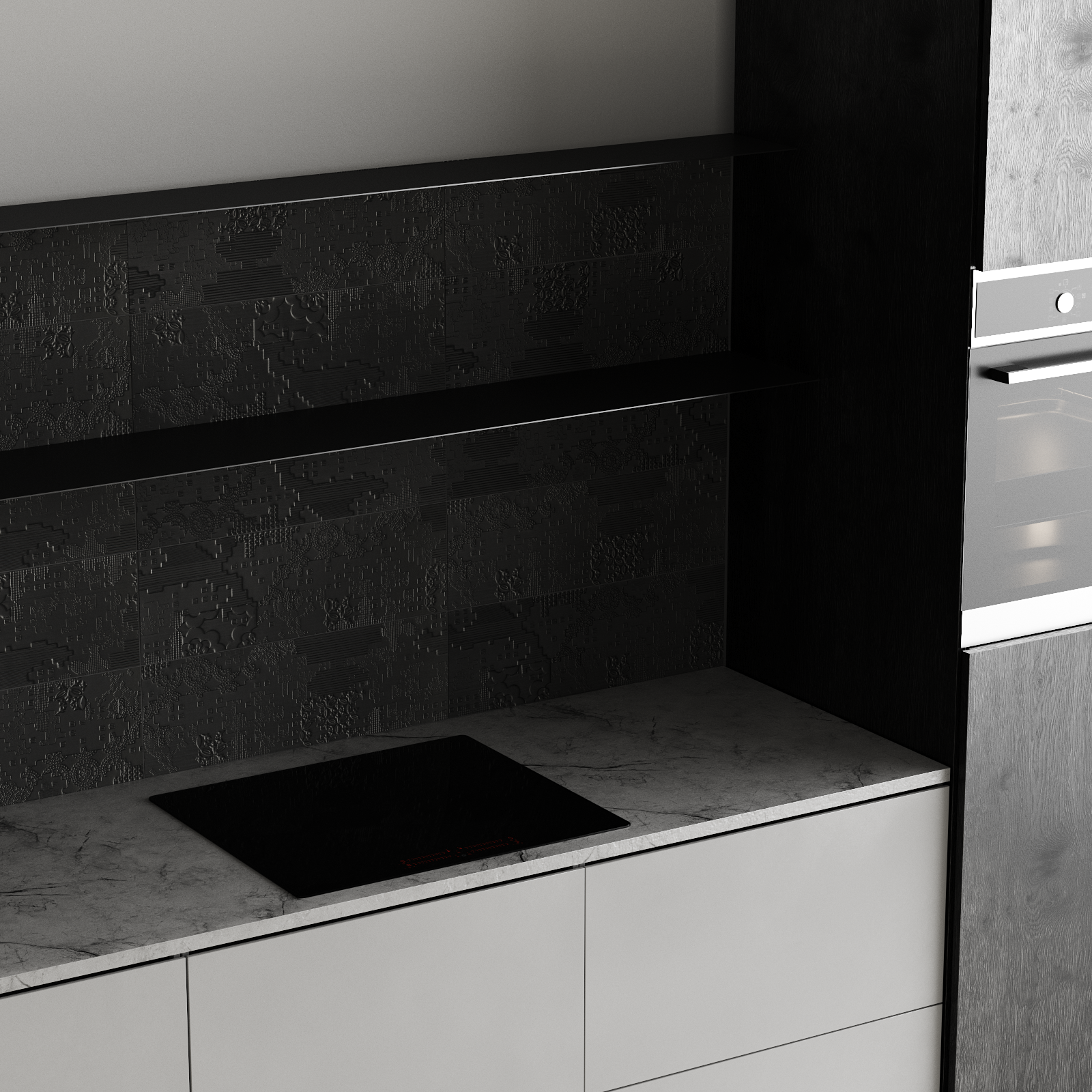 厨房 3d 模型设计-4