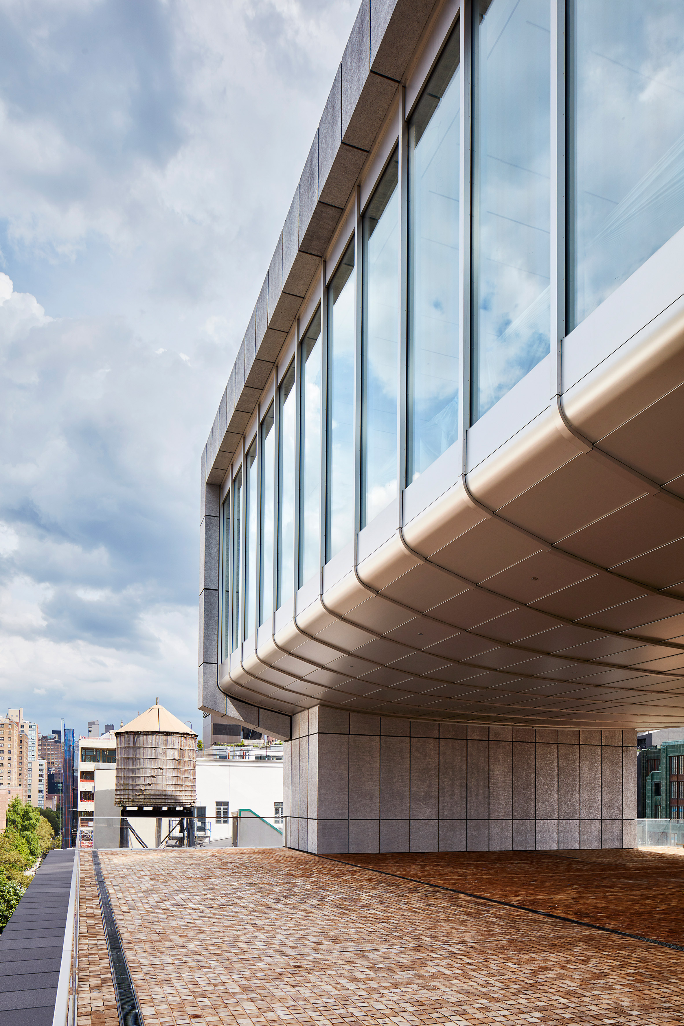 纽约 Pace 画廊新总部，火山石与玻璃的现代艺术空间-14