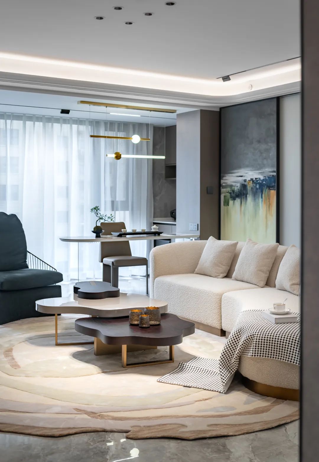 现代轻奢私宅丨中国洛阳丨蓦然设计工作室-22