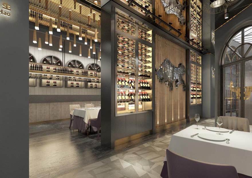 工业风高档西餐厅,豪牛先生演绎美食新境界-0