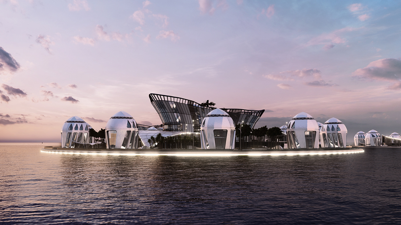 睡莲村 · 未来农村概念丨哈萨克斯坦丨SK.Y Architects-13