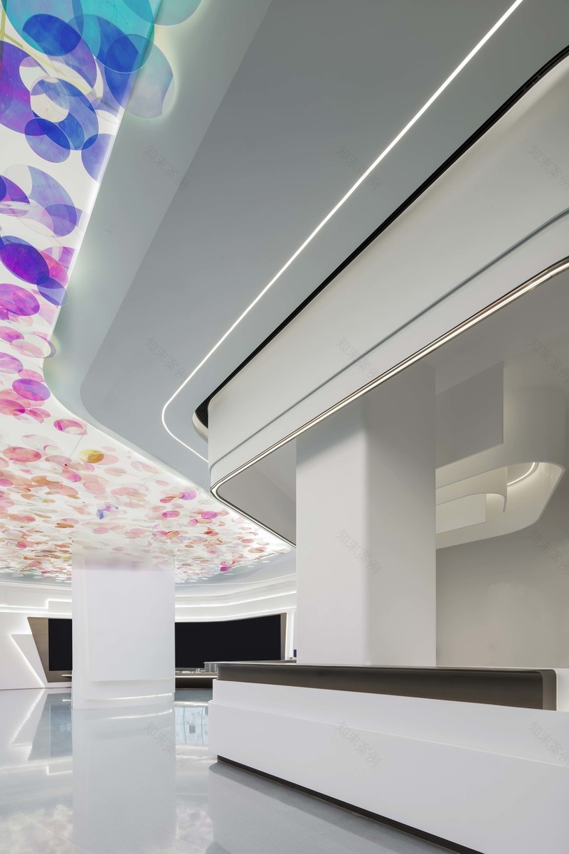 上海中海长宁第售楼处——炫彩烟花美学空间-24