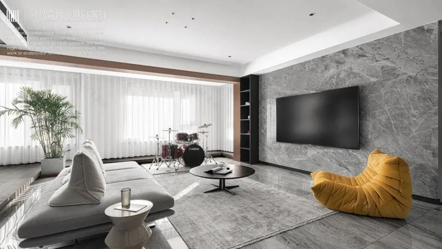 翡色之海 · 160㎡现代简约风家居设计丨中国徐州丨鸿鹄设计-17