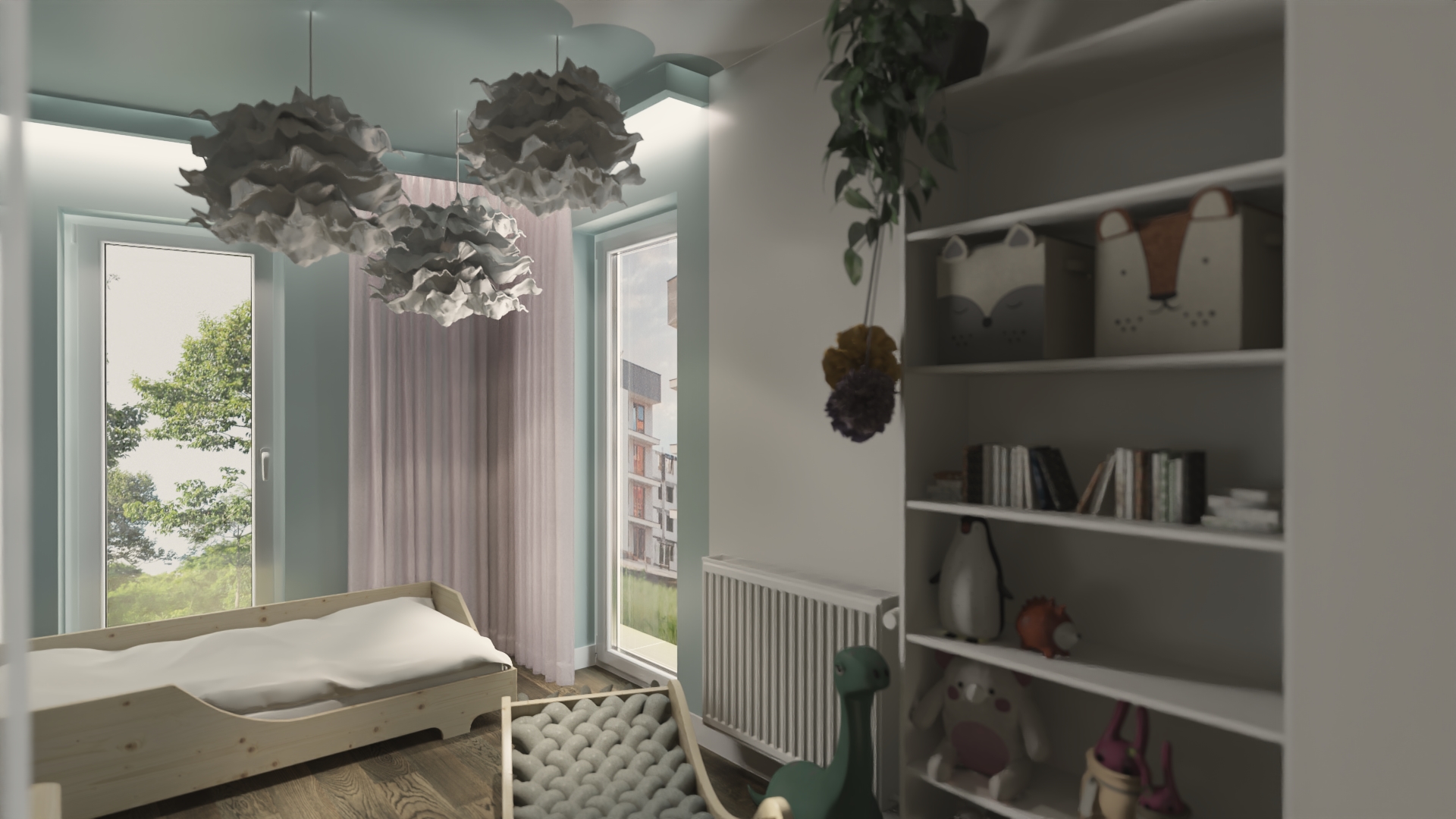 Projekt pokoju dla małej damy-0