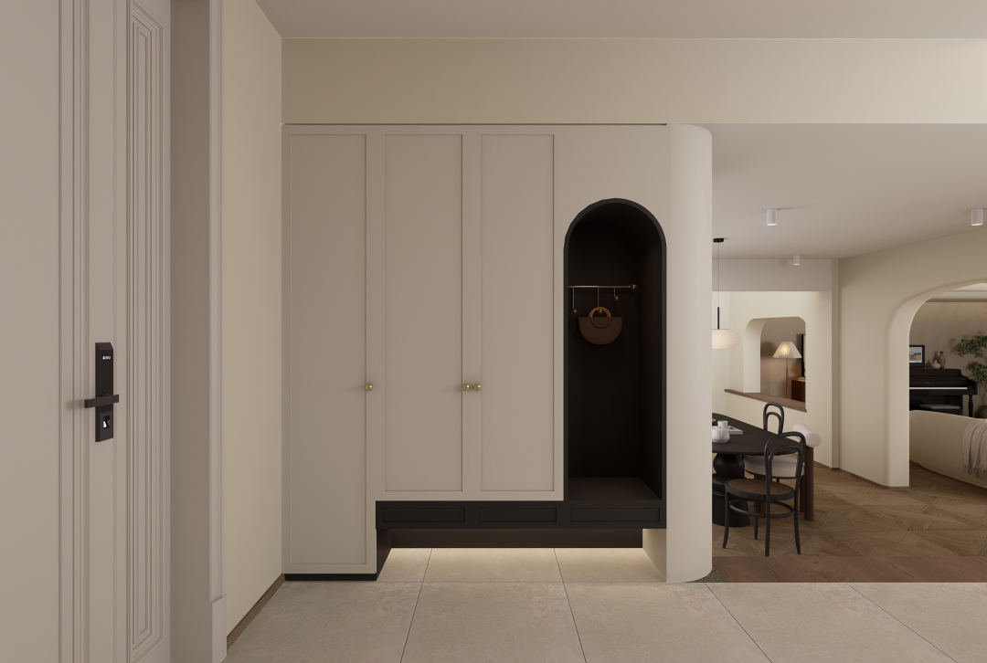 东莞万科城市高尔夫花园轻法 · 中古风设计丨中国东莞丨DP 设计-12