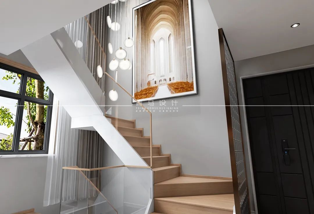 琉森水岸底跃丨青马别墅设计-18