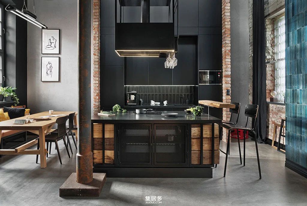 前水泵厂改造而成的高端工业风住宅项目-6