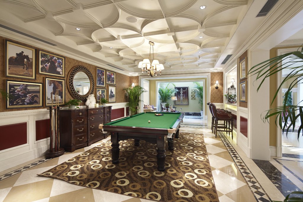 欧式 浙江戴昆绿城白沙湾玫瑰园样板间（一）-7