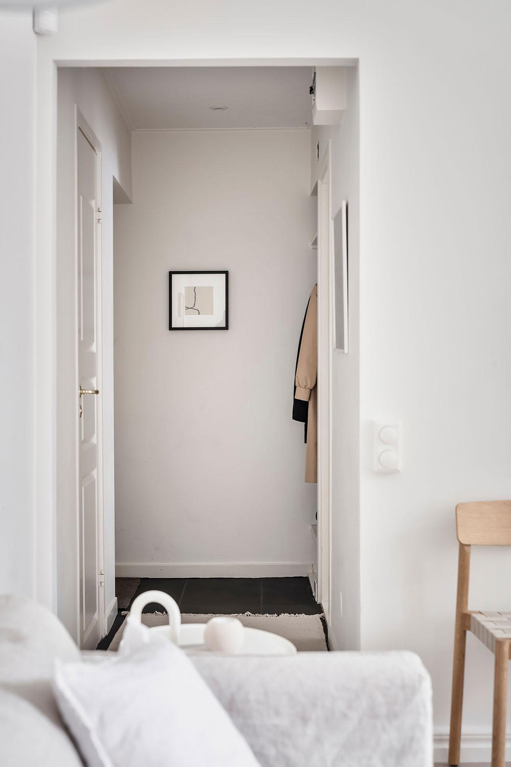 瑞典 36㎡小公寓 | 拱窗设计点石成金-26