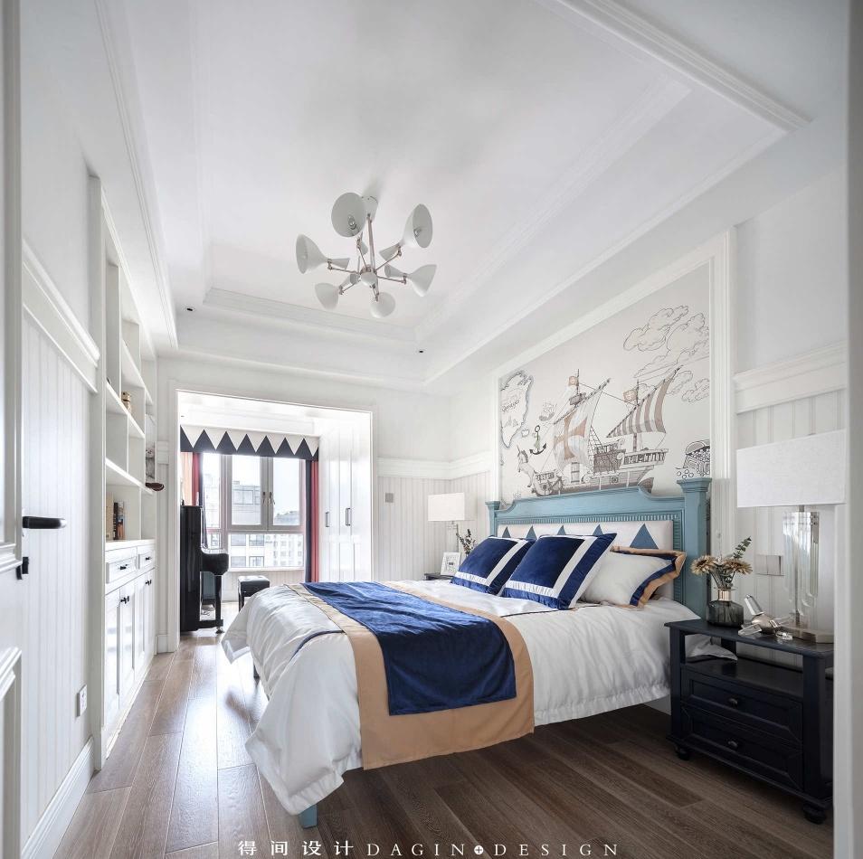 复式空间优化案例 | 阳光绿意下的美式轻奢家庭生活-32