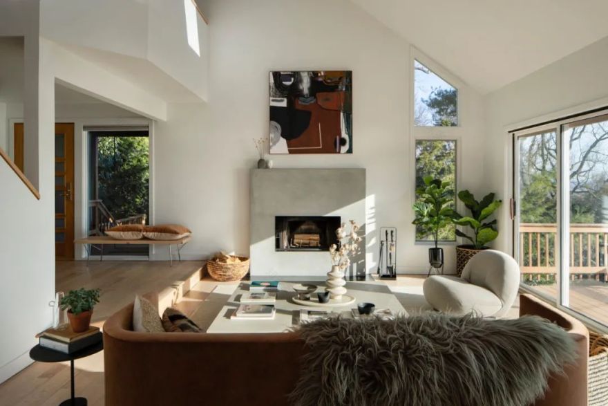 Cabin in the woods 树林里的质朴小屋丨美国纽约丨StewartSchafer-8