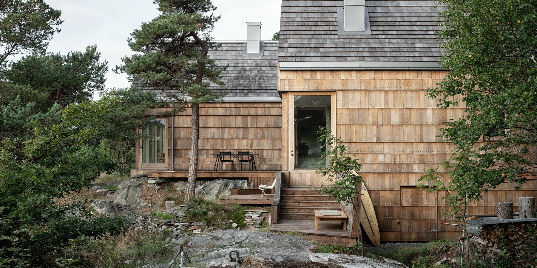 挪威南岸的环保木质建筑——Saltviga House-16