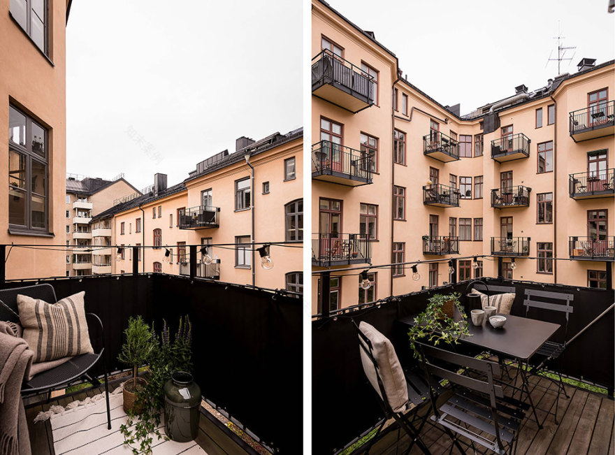 斯德哥尔摩时尚公寓 | 温暖色彩的现代设计-6