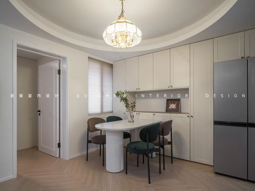 GUCHEN DESIGN | 独居女生的温柔复古家,谁信只有55㎡!-36