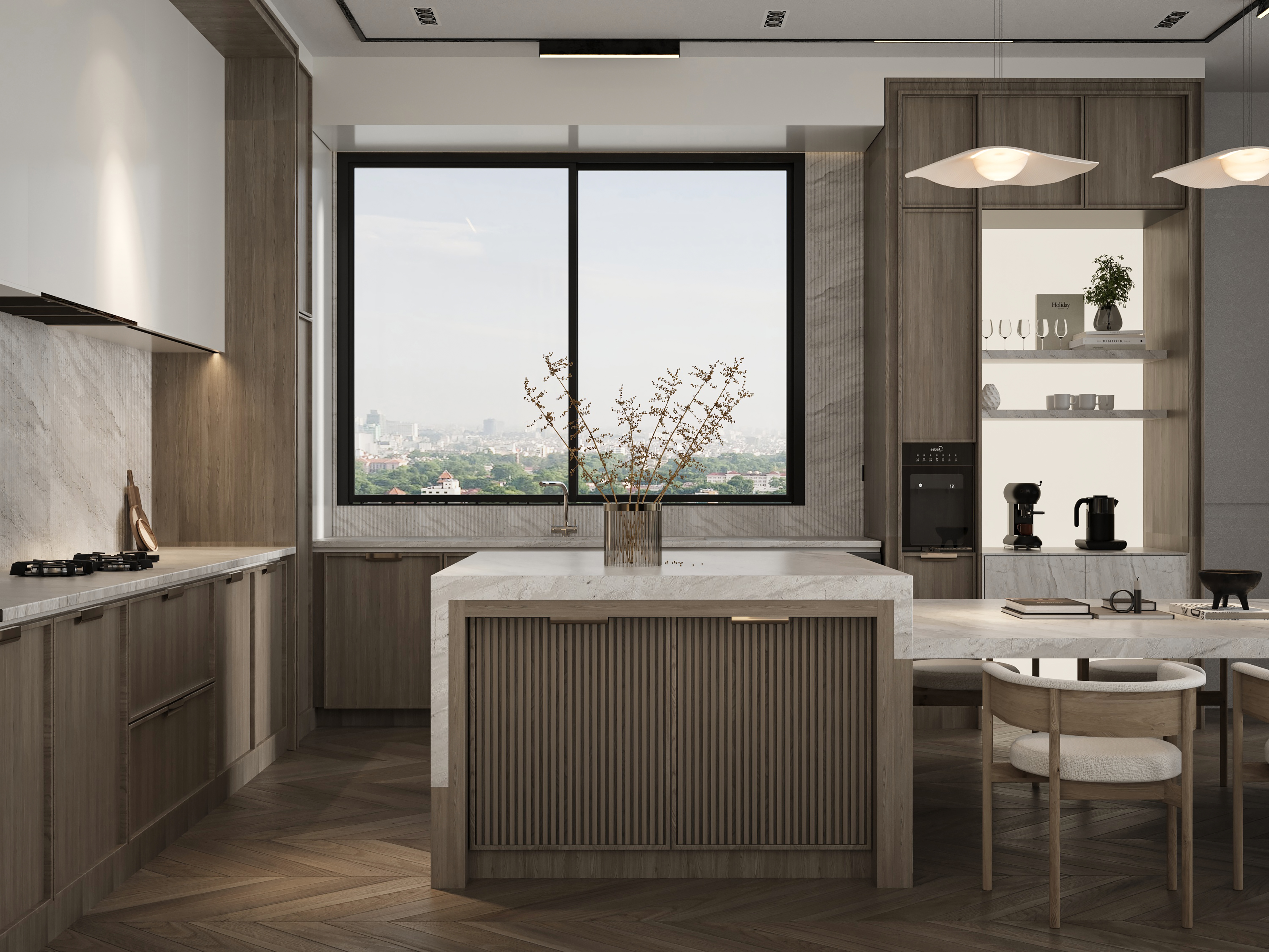 Japandi kitchen design-2