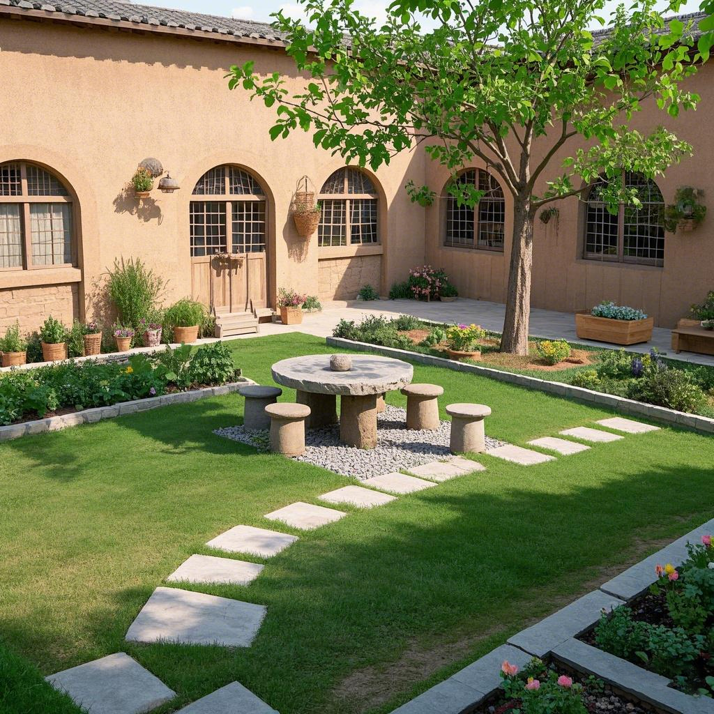 田园风花园窑洞小院设计丨中国山西-5