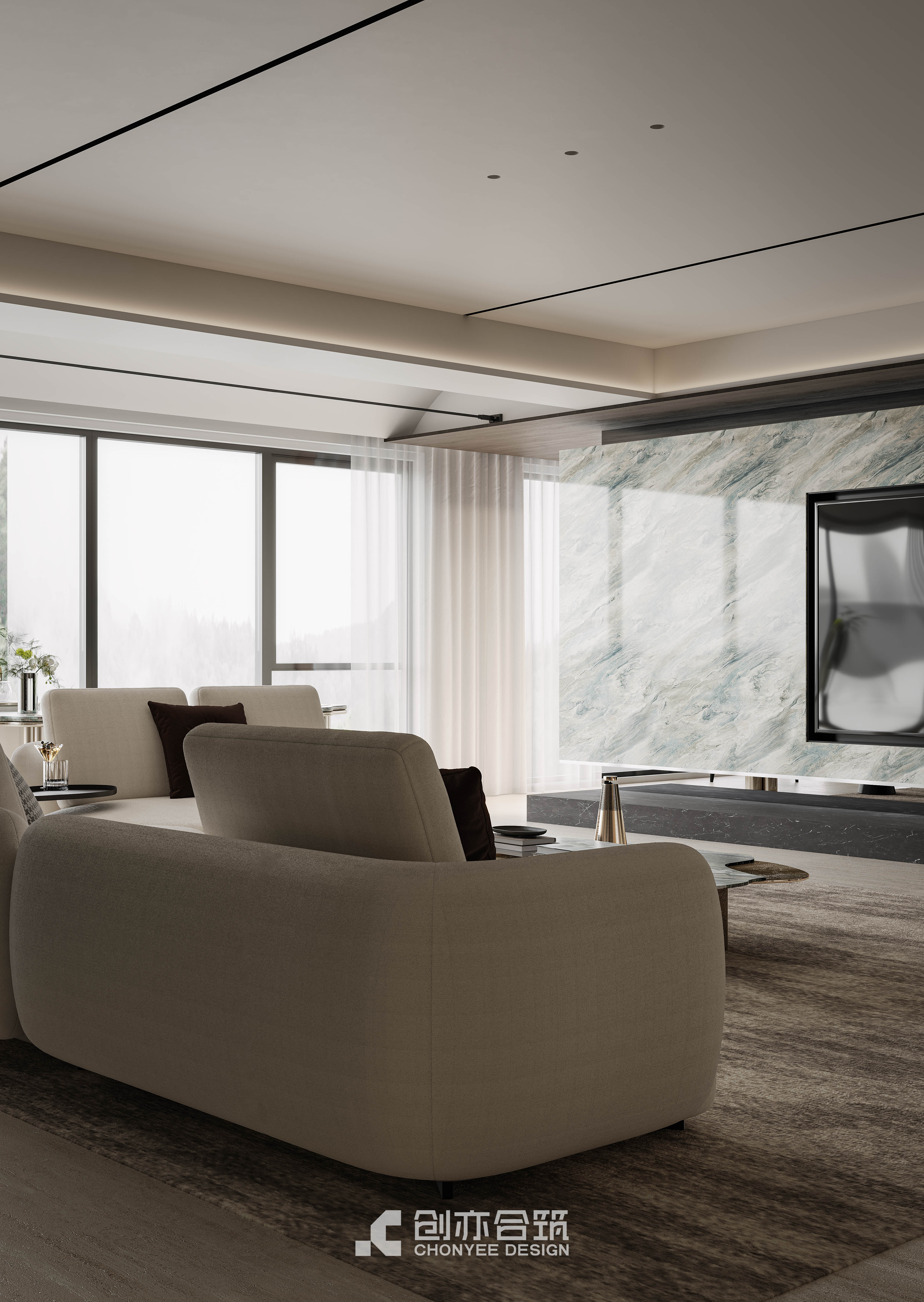 凤起麓鸣 245平丨中国长沙丨创亦合筑CHONYEE DESIGN-4