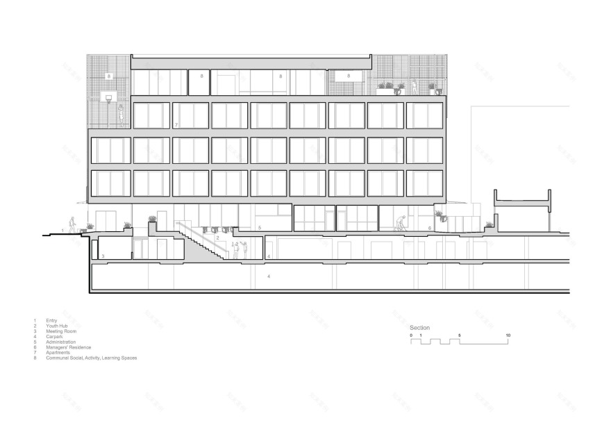 Youth 2 Independence Campbell Street Project / Liminal Architecture-40