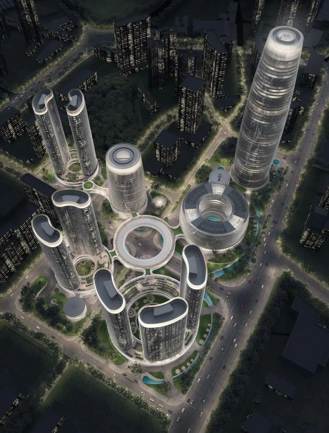 OPPO长安研发中心商业室内设计丨中国东莞丨建筑设计KPF,室内设计AICO等-6