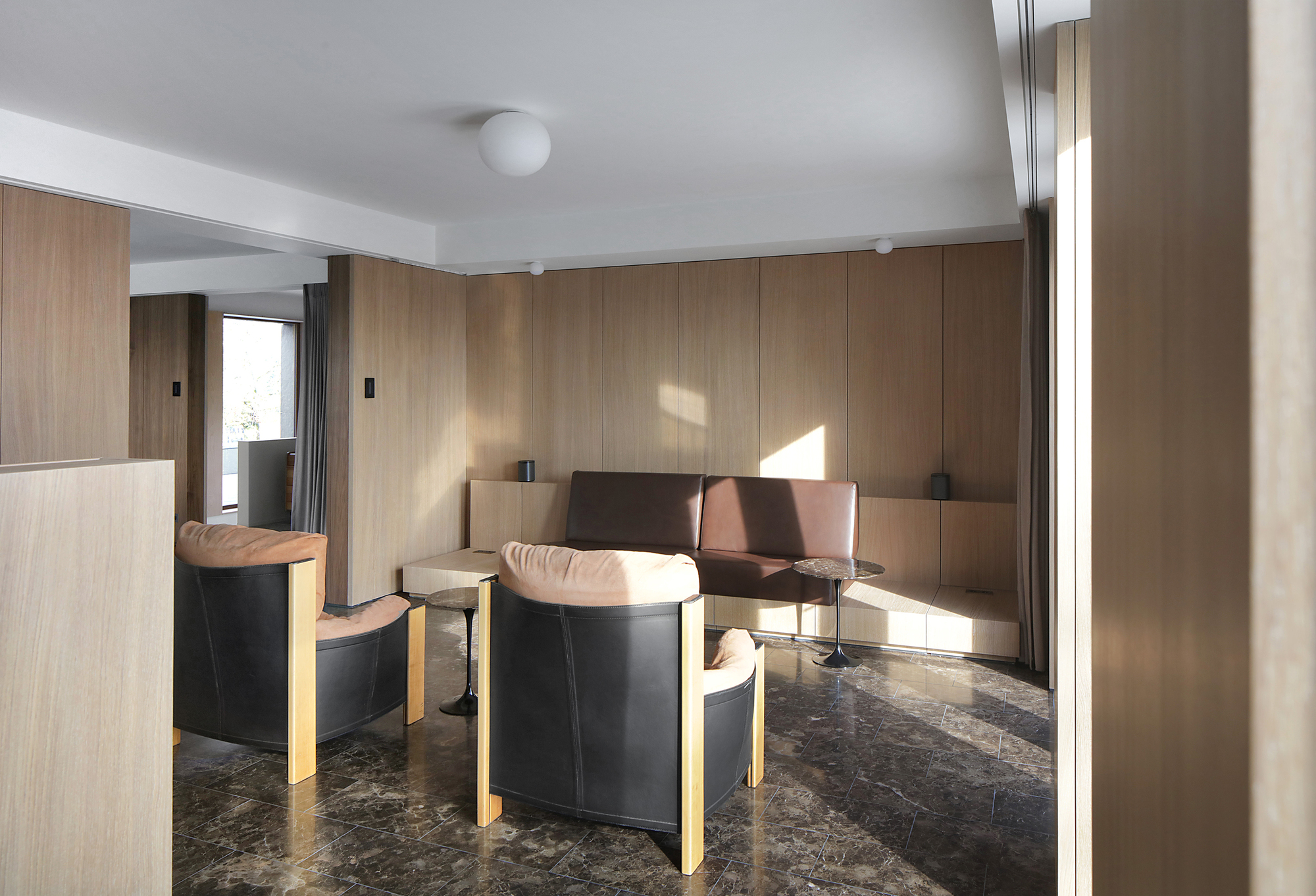 比利时郊区别墅设计，创新几何形态与丰富空间层次-16