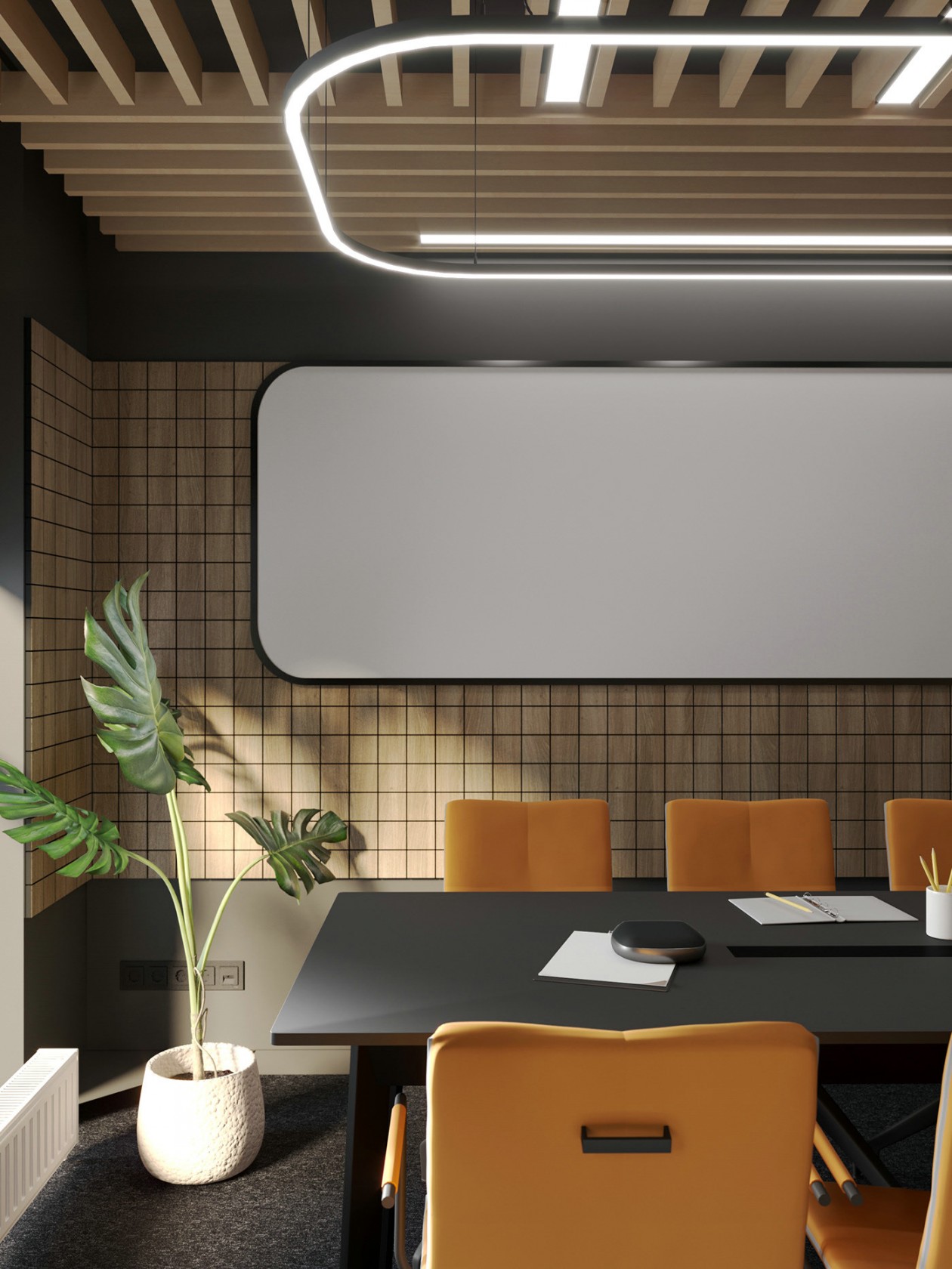 735㎡简约风办公空间设计-20