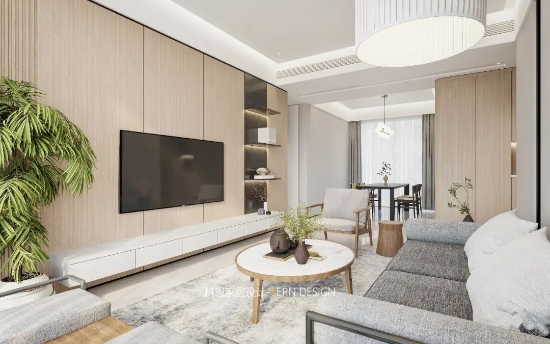 自然光影的诗意栖居——枫叶望海公馆 B 栋 08 户型设计-9