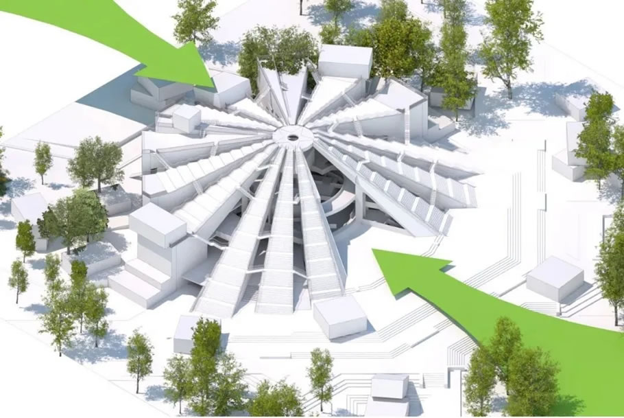 地拉那金字塔改造丨阿尔巴尼亚地拉那丨MVRDV-30