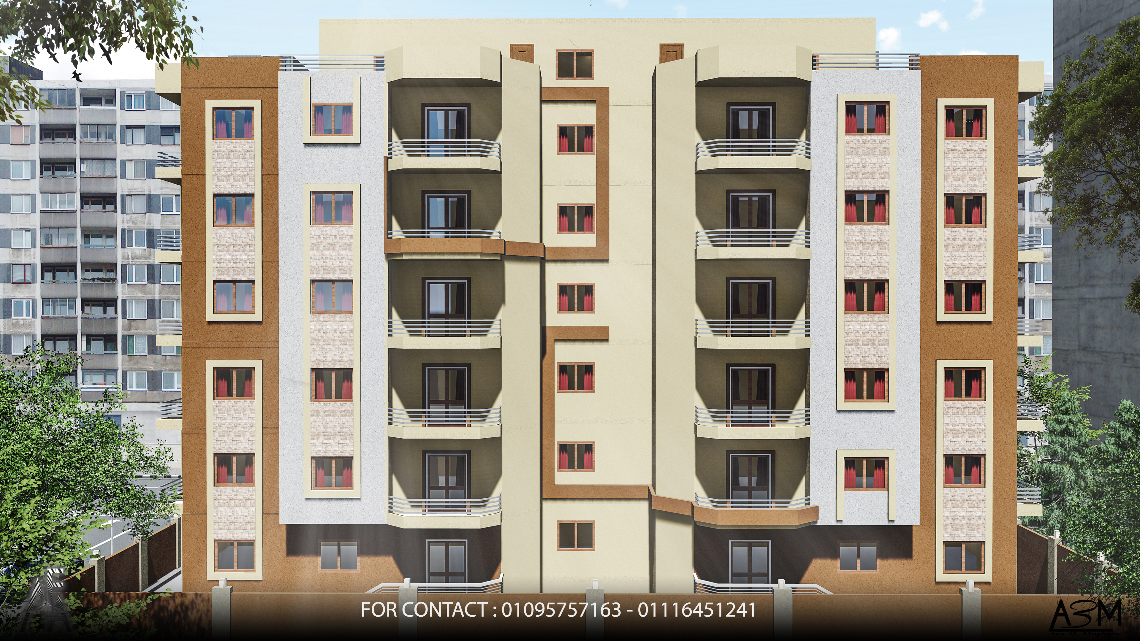 住宅楼丨埃及丨AlShamel 承包与工程咨询公司-7