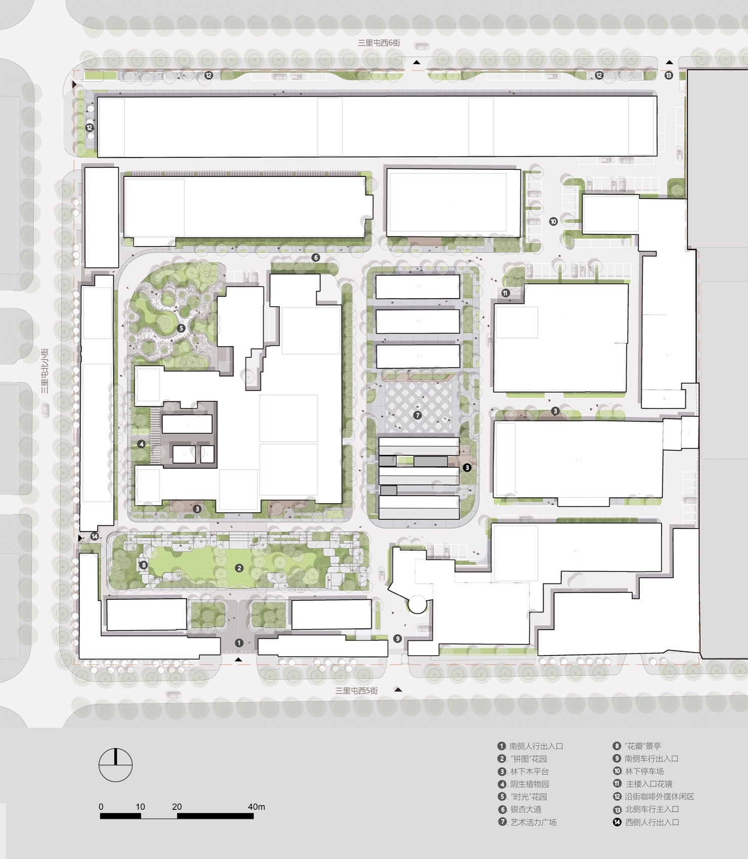 北京市三里屯西五街5号院花园丨中国北京丨OneScape一域景观事务所-223