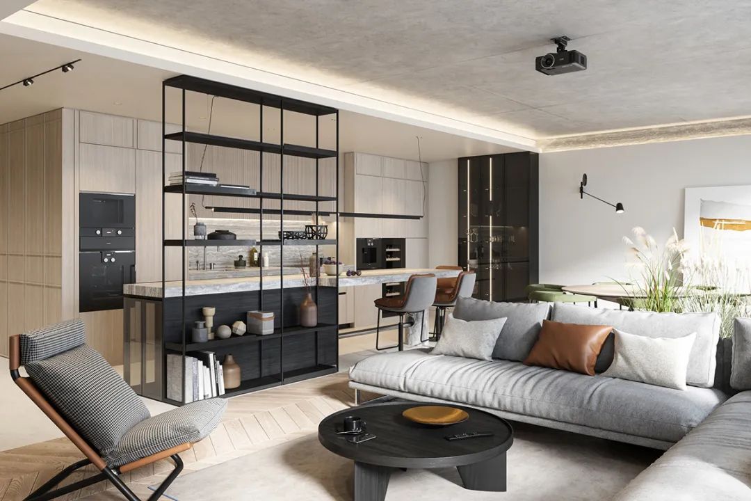 140㎡简约主义，极致舒适生活哲学-0