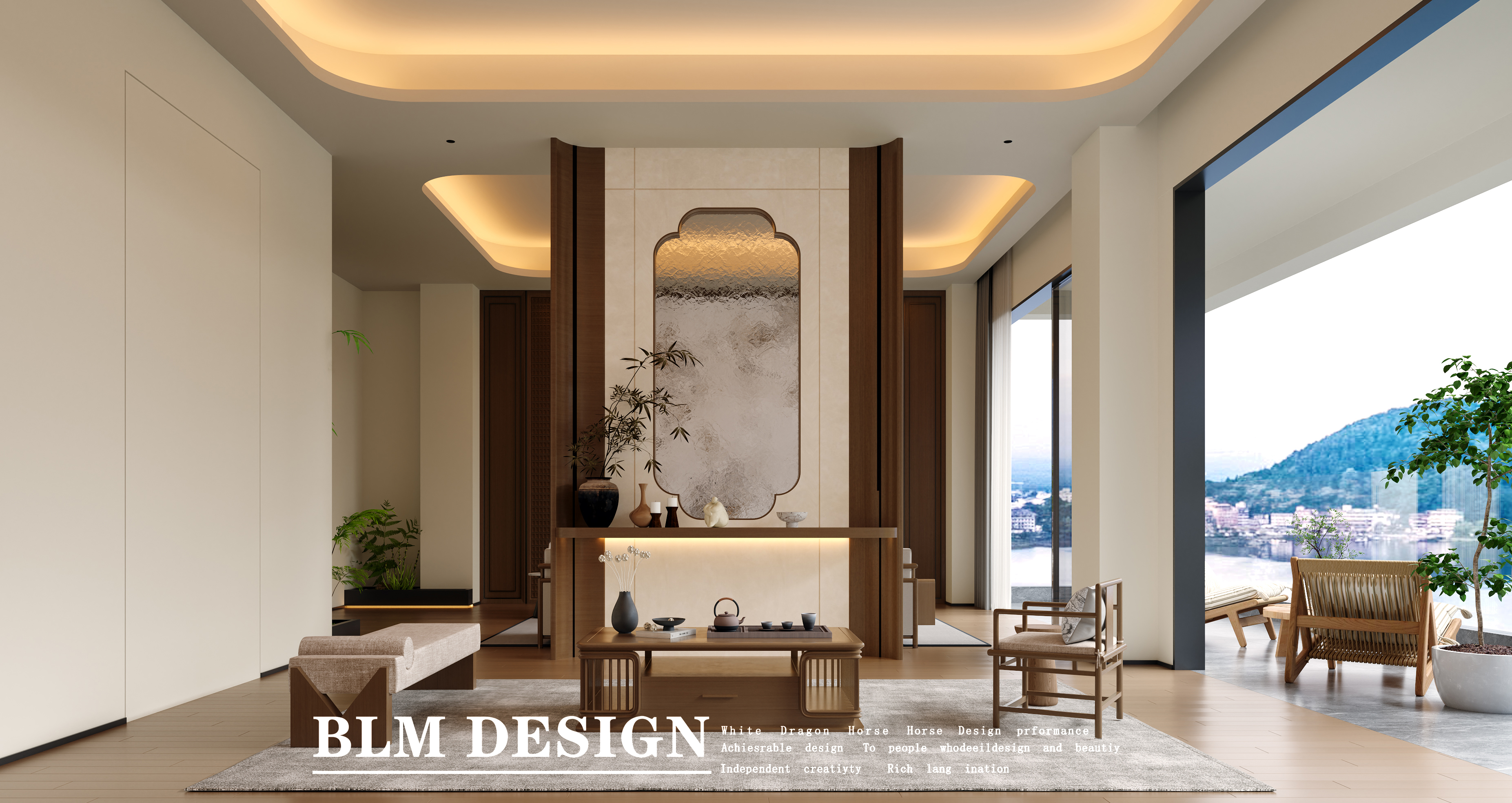 现代  白龙马效果图设计制作-7