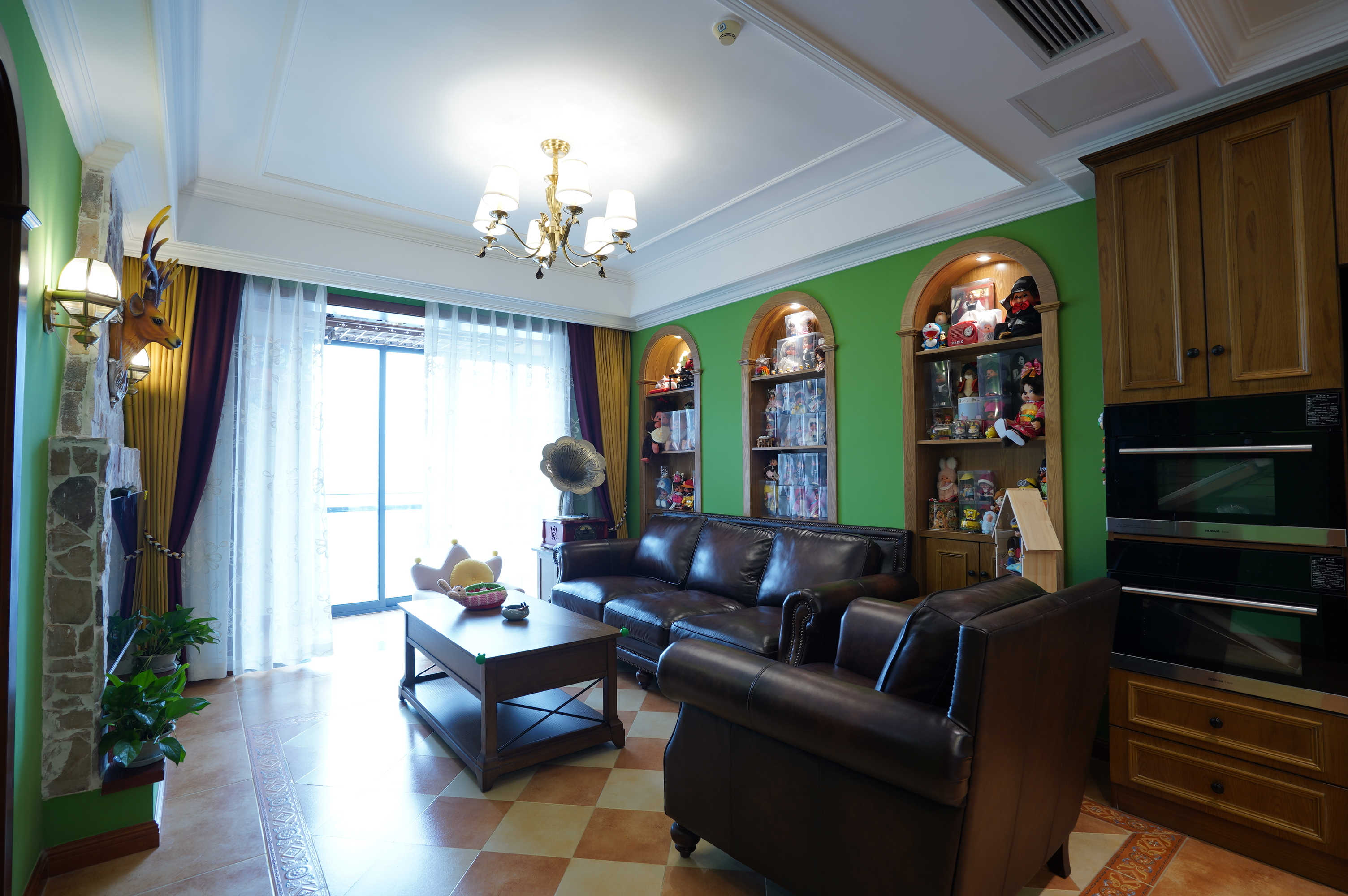 珠江国际现代美式小户型设计-14