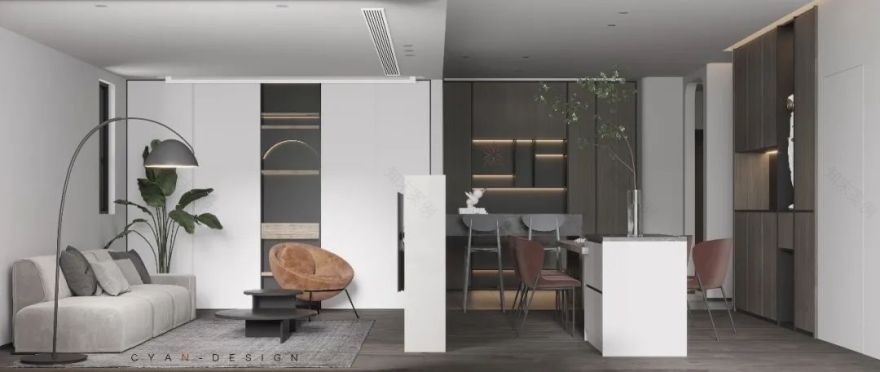 雅居乐十里花巷 | 现代简约风格室内设计-43