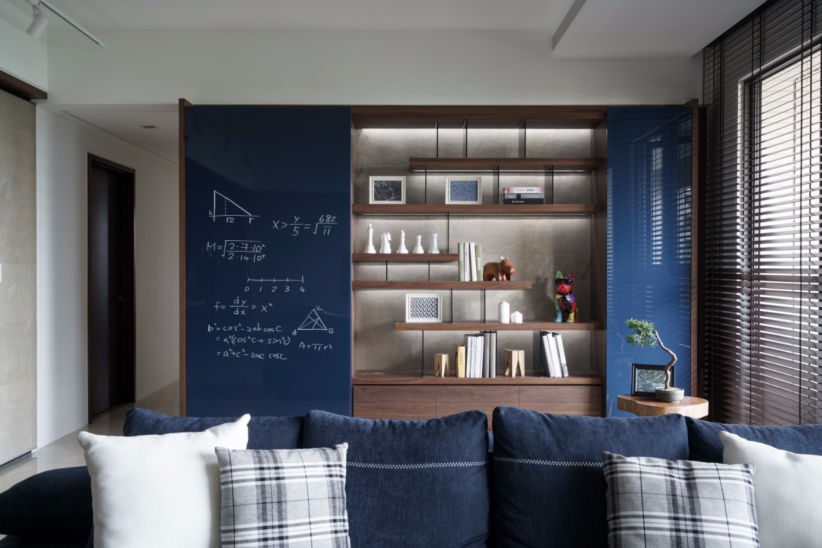 美术爱河——132m²人文居家住宅  千彩胤空间设计-12