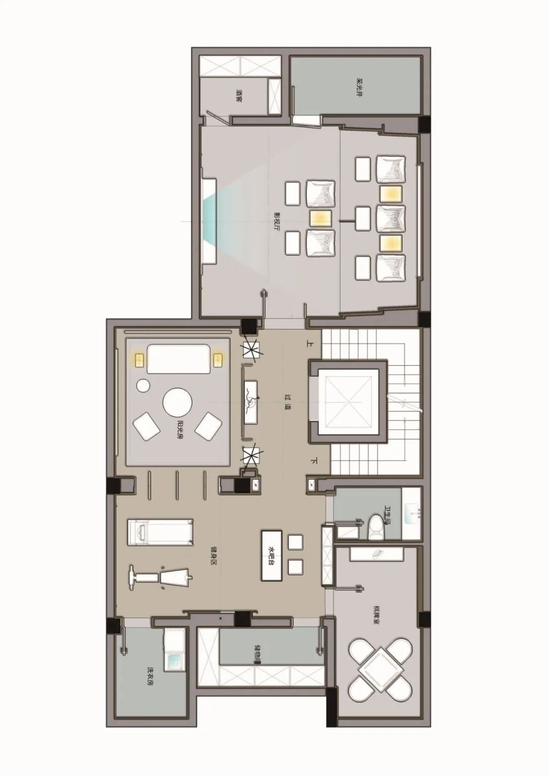 400m²新中式别墅,演绎水墨风华-19