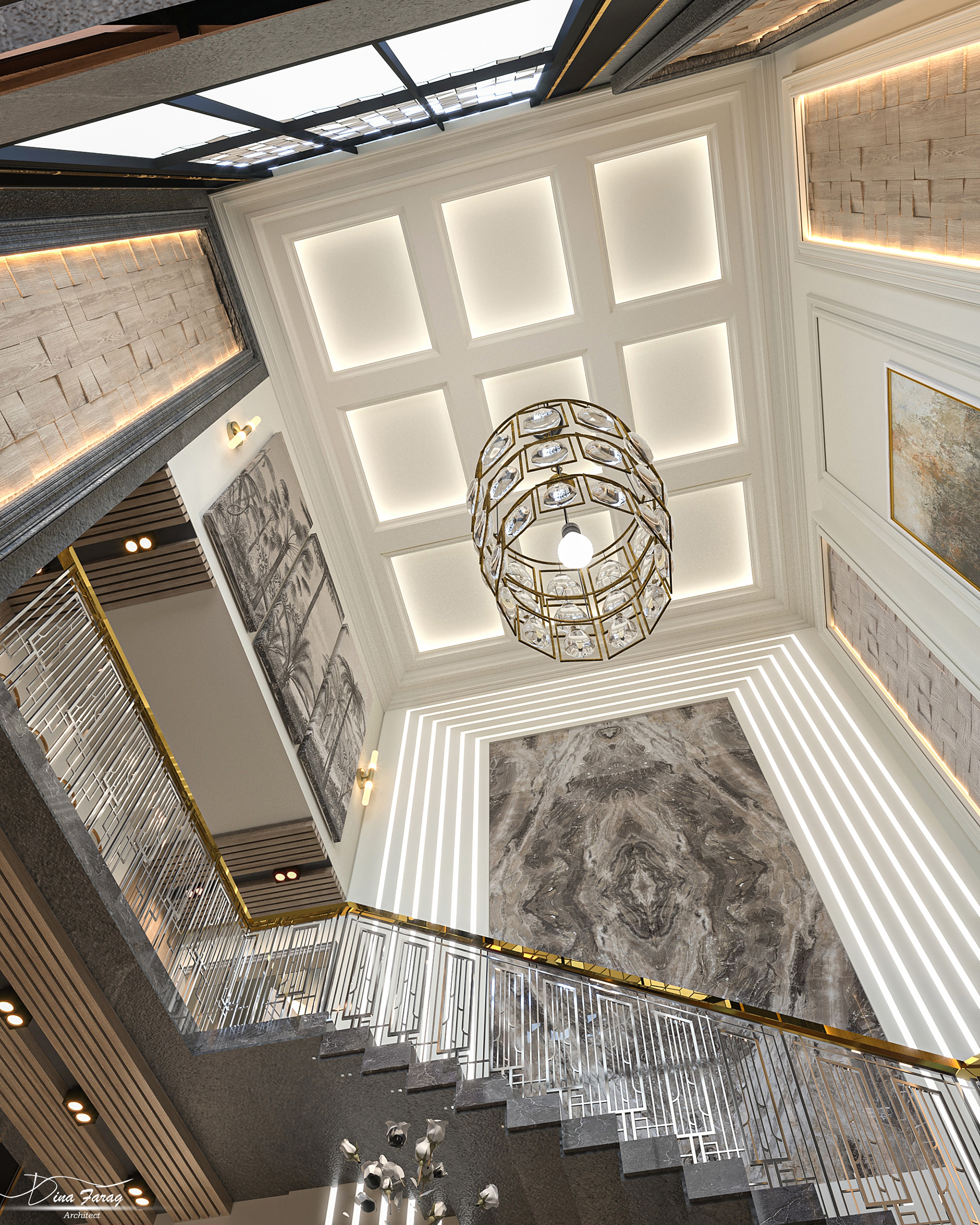 私人别墅丨也门丨DINA FARAG-9