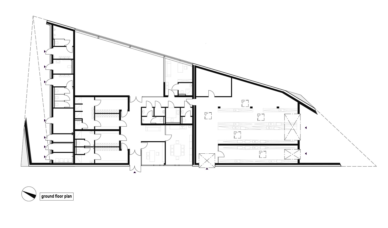 动感三角形的 Augustów 划船基地-16