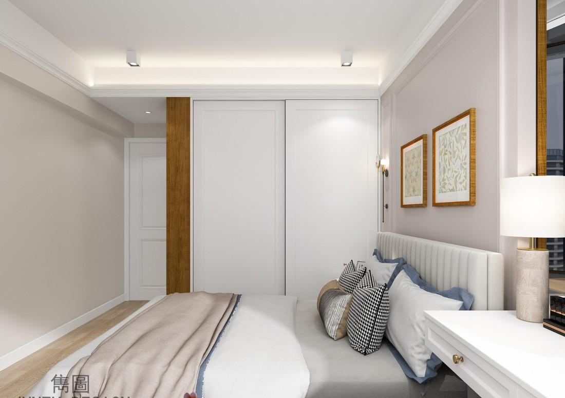 广州盈翠华庭唐宅美式家居改造-20