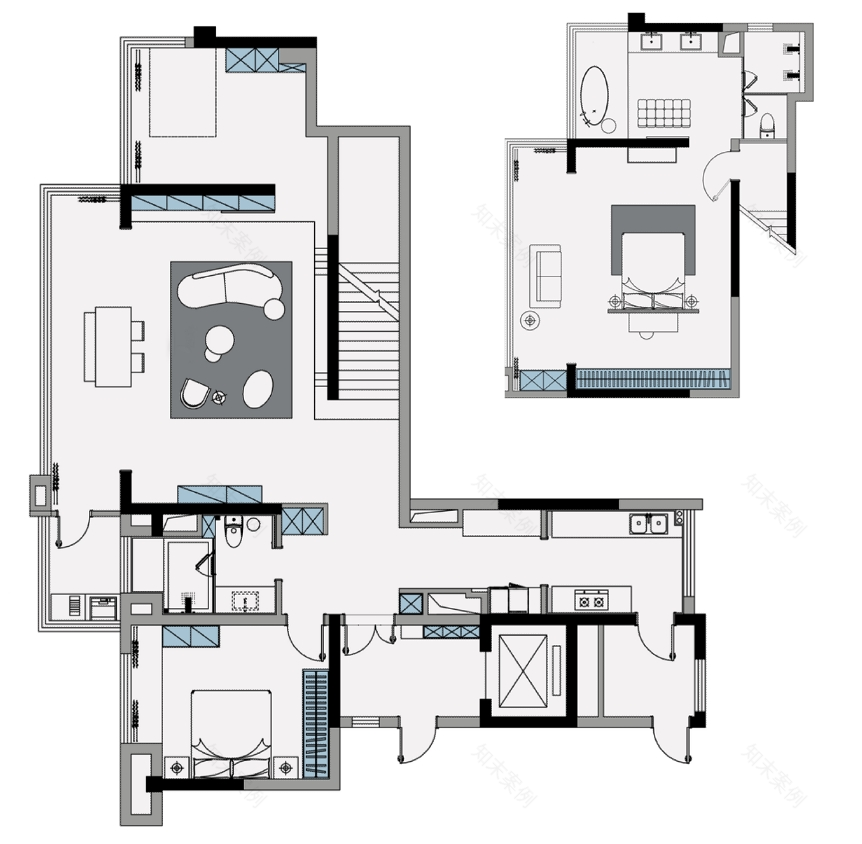 白厘设计 × 成都朗诗南门绿郡 | 极简生活,幸福的延伸-22