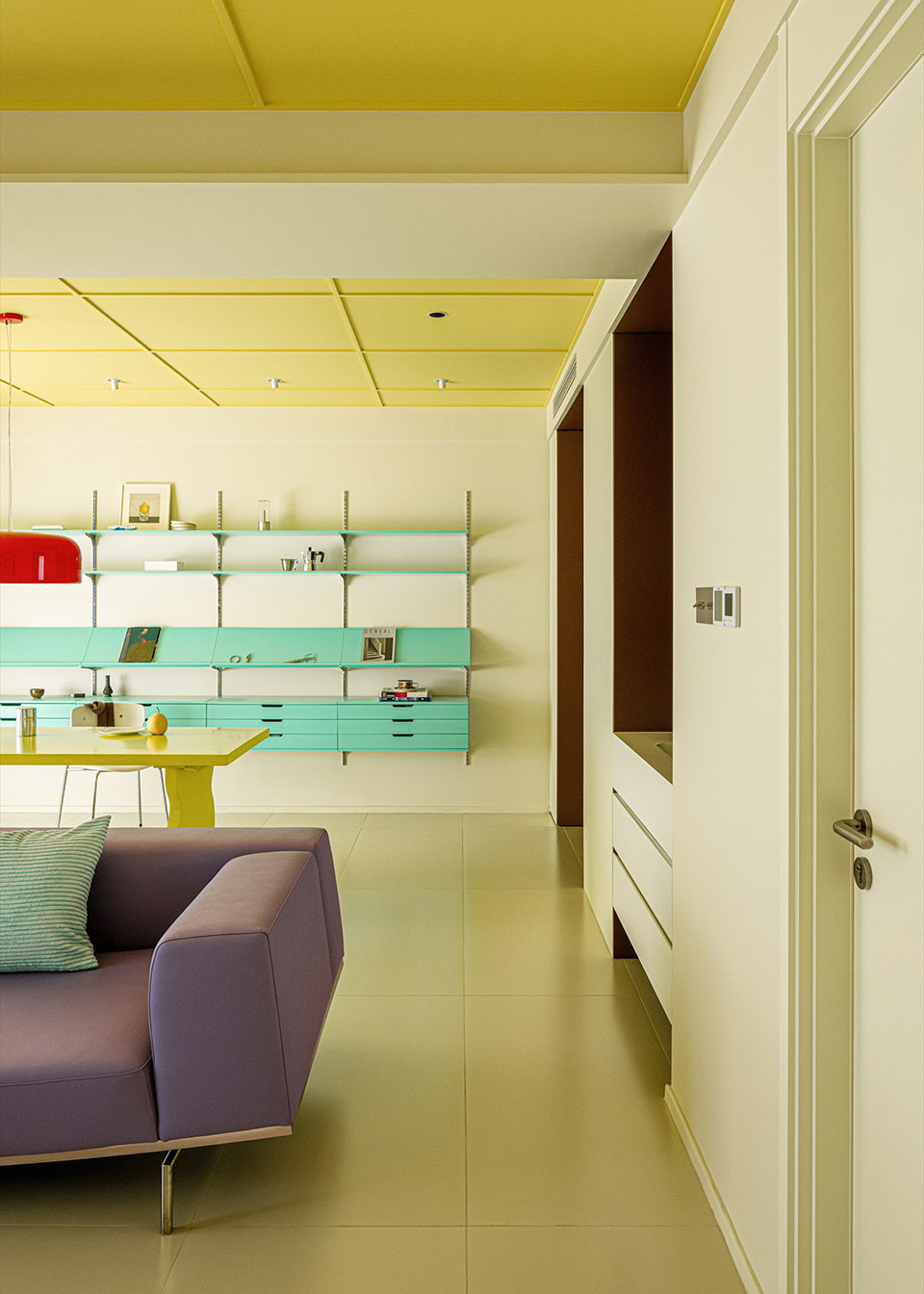 “色彩情绪”住宅室内设计丨中国合肥丨川一设计-18