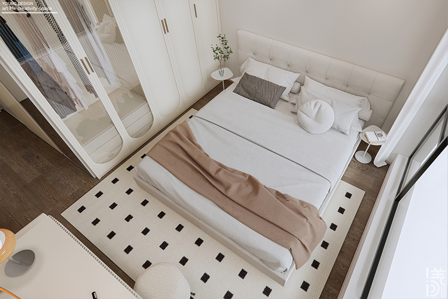 奶油风独居设计丨深圳漾空间设计有限公司-43