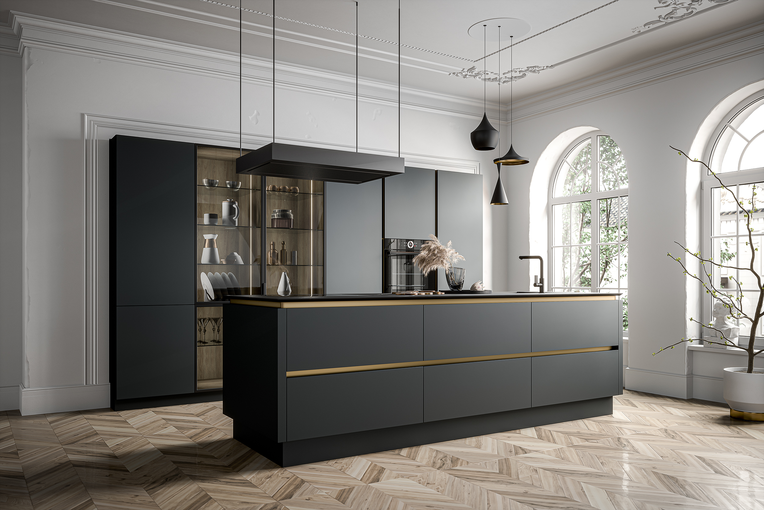 MODO 厨房模型设计与可视化-0