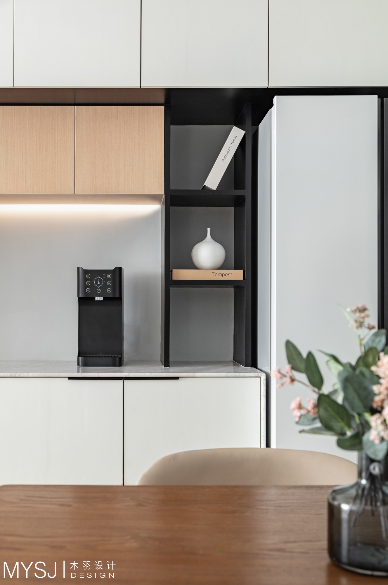 武汉木羽设计 | 140 平现代简约婚房，实现多功能需求-23